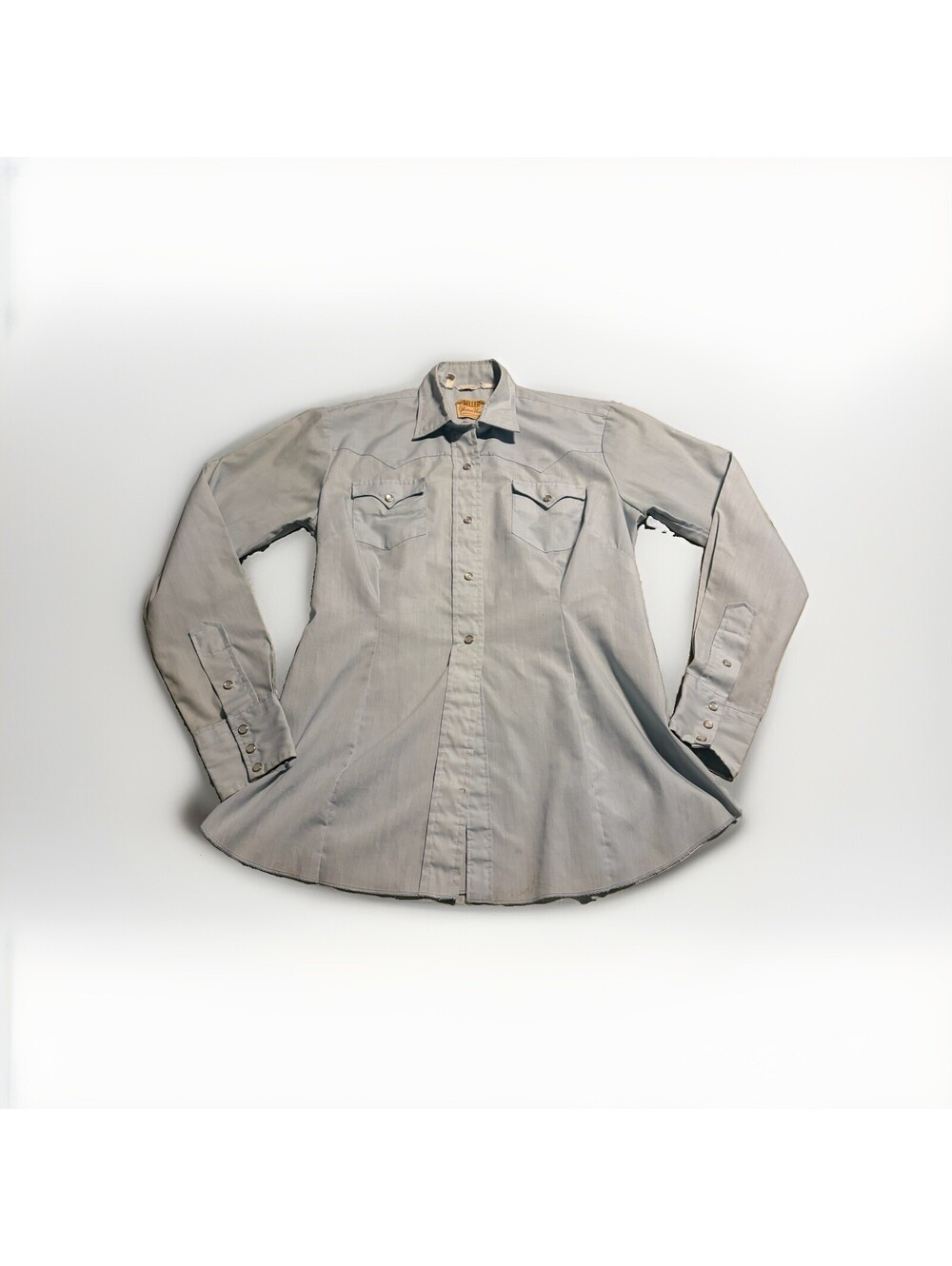Vtg 90s Miller Western Wear Pearl Snap Shirt Mens  Cowboy Rodeo Festival